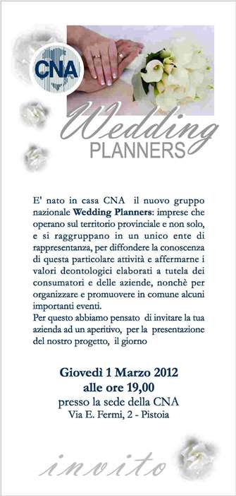 WEDDING PLANNER invito 1 marzo 2012 1